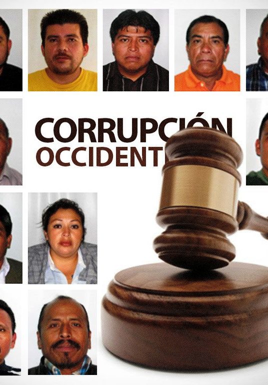 Envían a juicio a 15 sindicados en caso corrupción de occidente