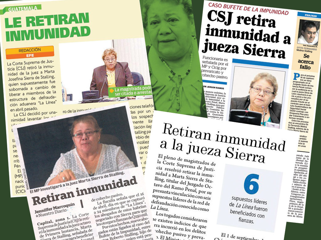 Medios destacan resolución de la CSJ contra jueza Marta de Stalling
