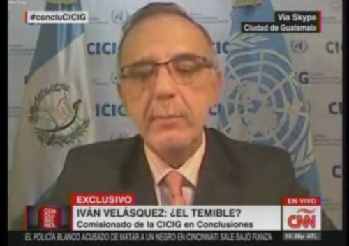 CNN entrevista al Comisionado Iván Velásquez Gómez