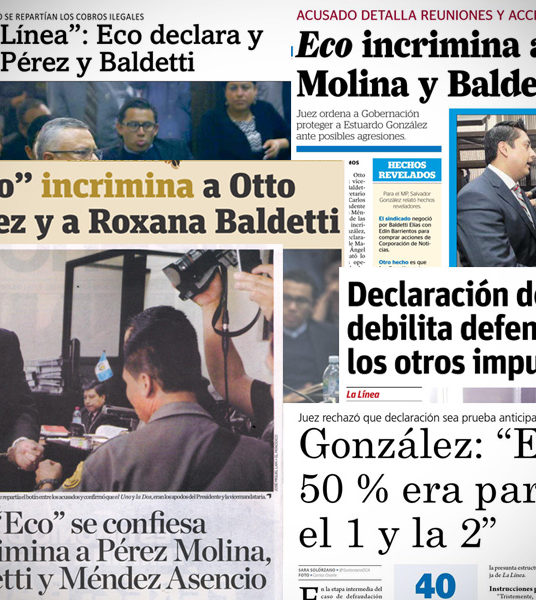 Prensa destaca testimonio de Salvador Estuardo González