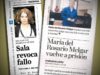 Prensa reporta fallo contra María Rosario Melgar