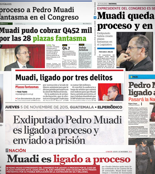 Medios destacan resolución contra exdiputado Pedro Muadi
