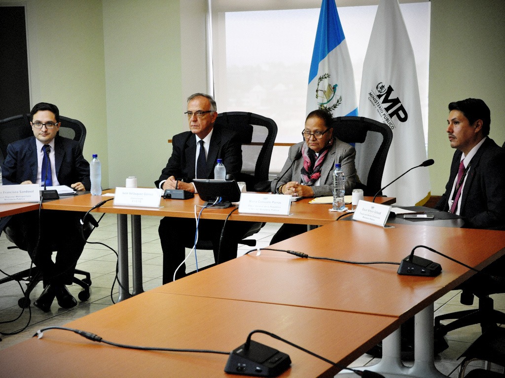 Conferencia de prensa MP y la CICIG