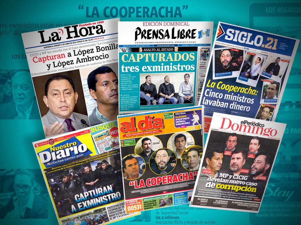 Prensa destaca caso "la cooperacha"