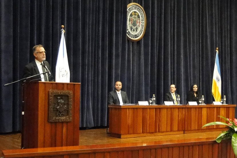 Comisionado resalta importancia de la ética a estudiantes de la Universidad Rafael Landívar