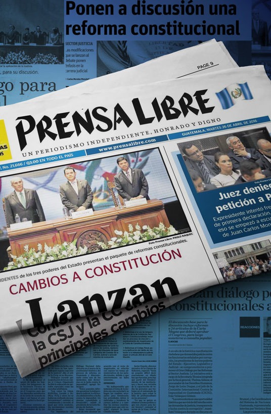 Prensa destaca convocatoria al diálogo nacional