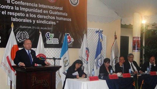 Conferencia internacional contra la impunidad