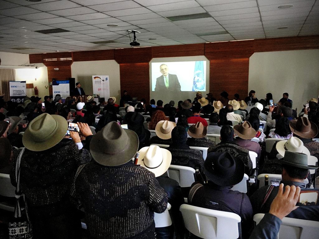 Diálogos ciudadanos en Sololá: Cultura de legalidad y la situación de la justicia