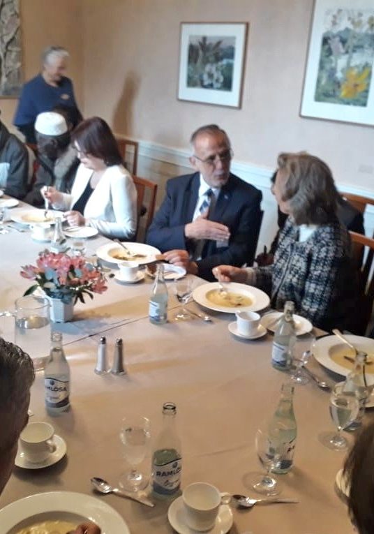 Reunión con parlamentarios suecos