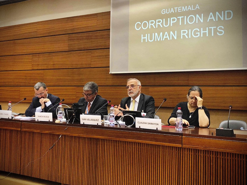 Comisionado Iván Velásquez en Foro: Corrupción y Derechos Humanos